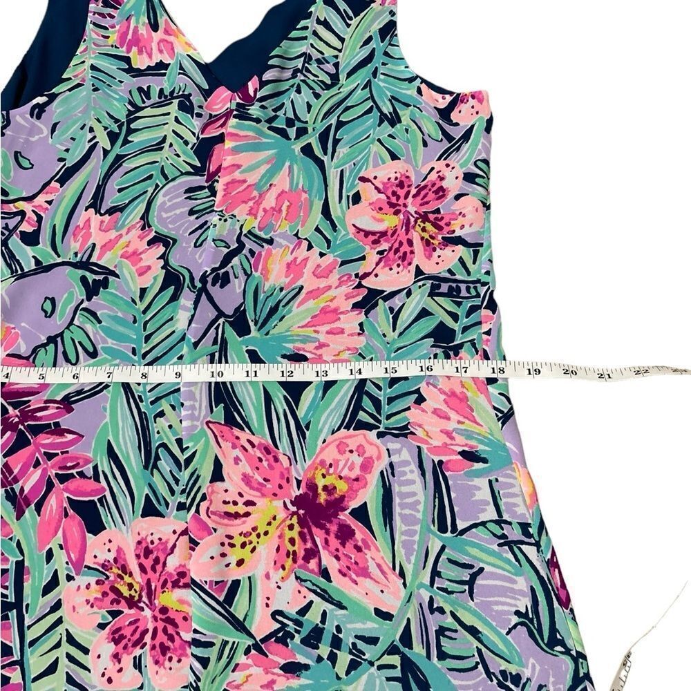 Lilly Pulitzer Florin Sleeveless V-neck Dress, S - Picture 7 of 9